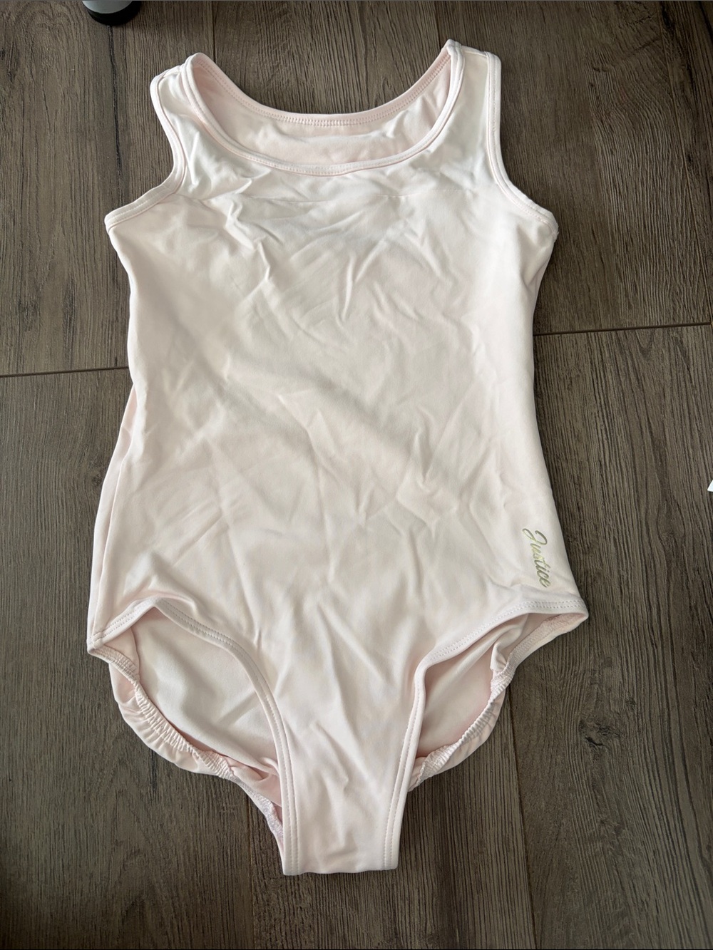 Justice Girls Pink Leotard. Size M (10)